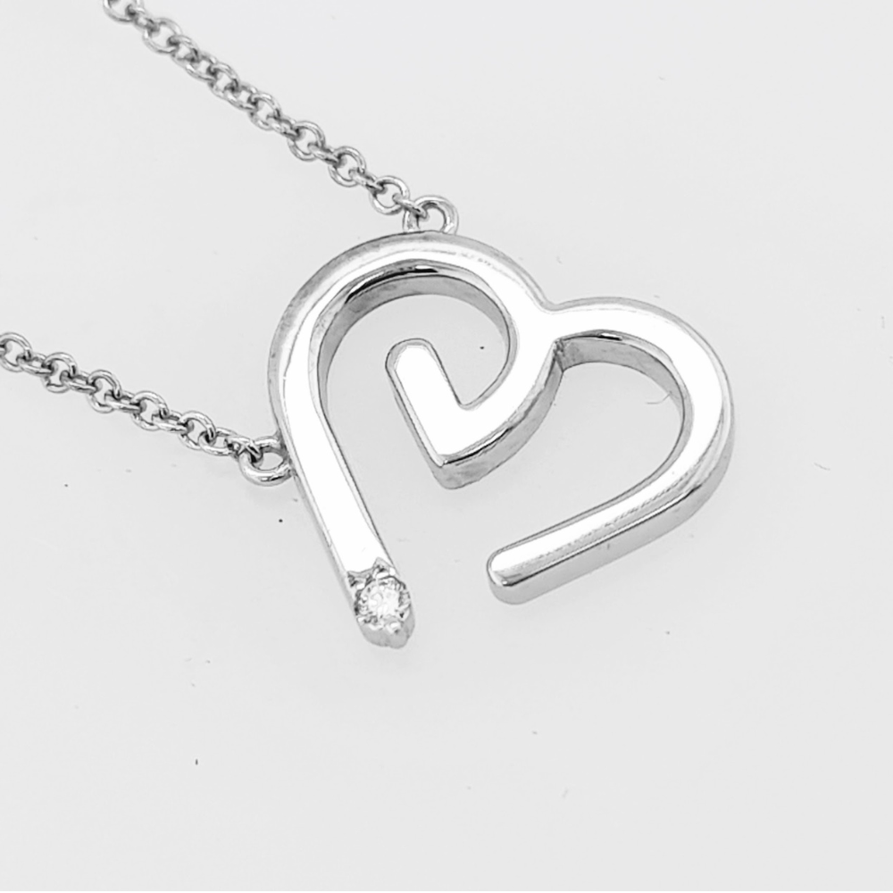 Diamond Heart Pendant